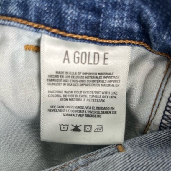 AGOLDE Women's Sophie High Rise Stretch Distressed Ripped Skinny Jeans - Picture 10 of 12